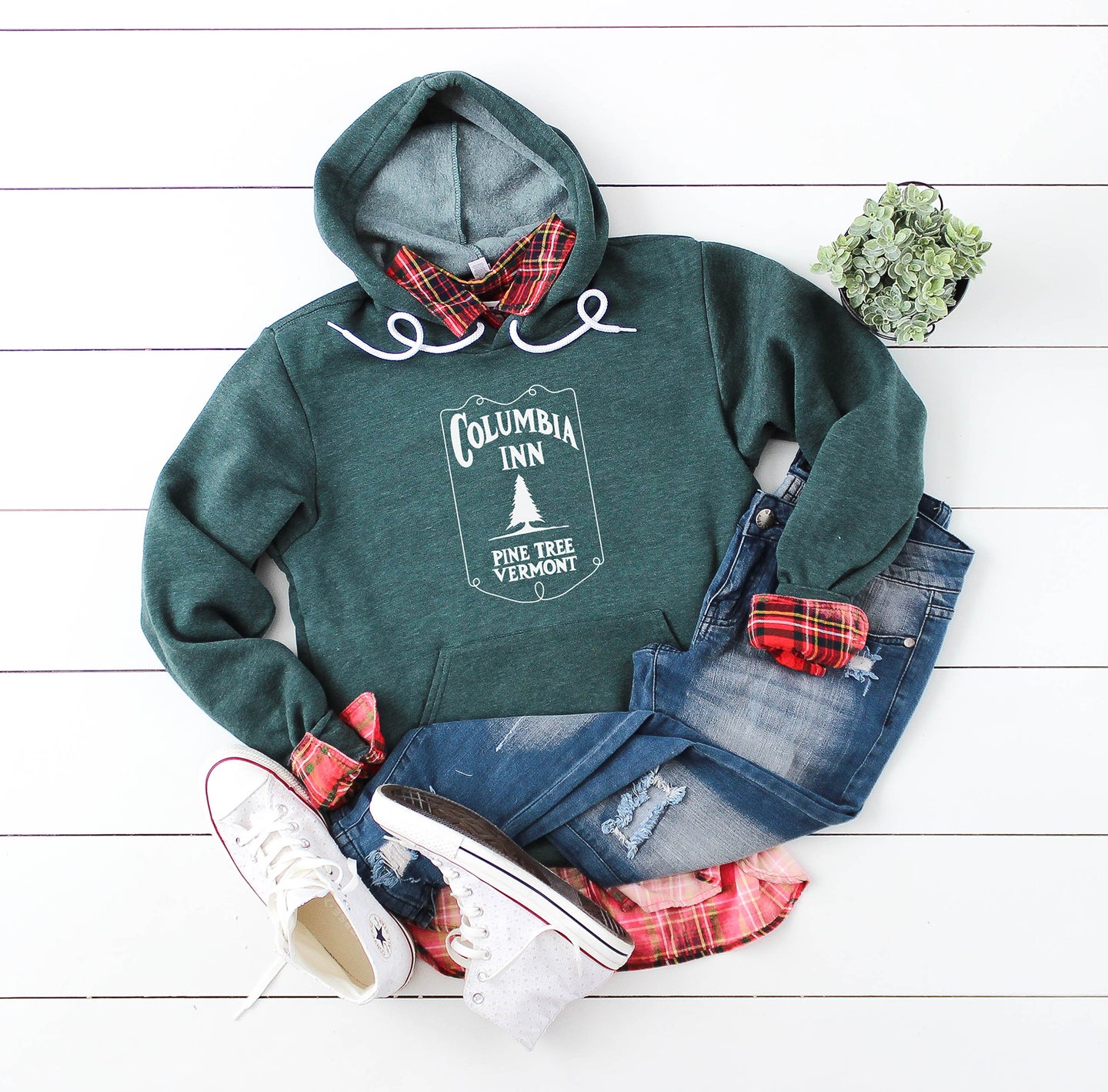 Columbia Inn / White Christmas Hoodie